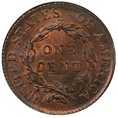 US 1816 Cent Value