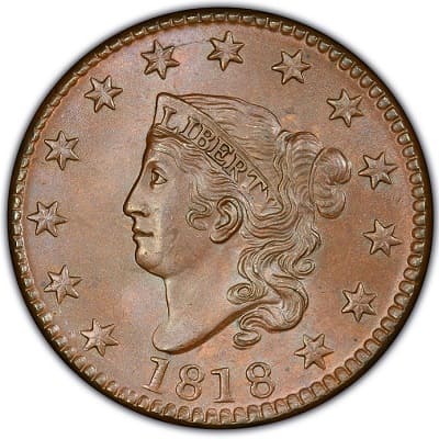 US 1818 Cent