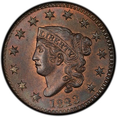 US 1823 Cent