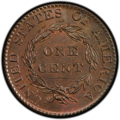 US 1824 Cent Value