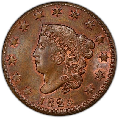 US 1825 Cent
