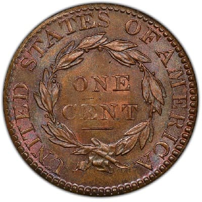 US 1825 Cent Value