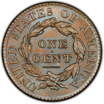 US 1827 Cent Value