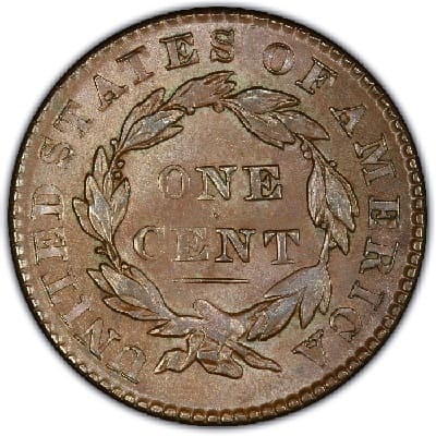 US 1829 Cent Value