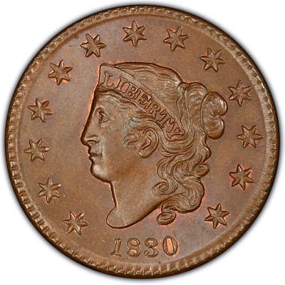 US 1830 Cent