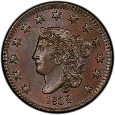 US 1832 Cent