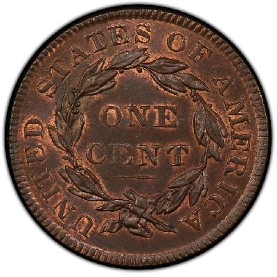 US 1834 Cent Value