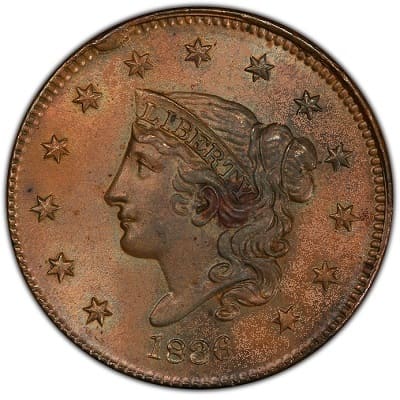 US 1836 Cent