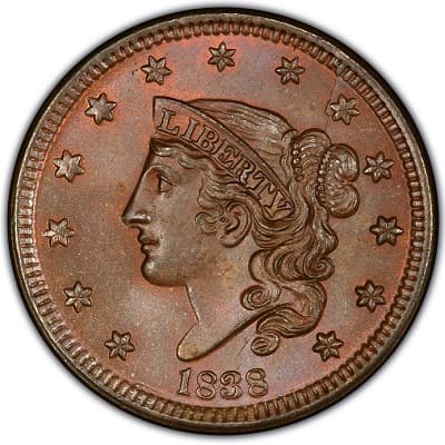 US 1838 Cent