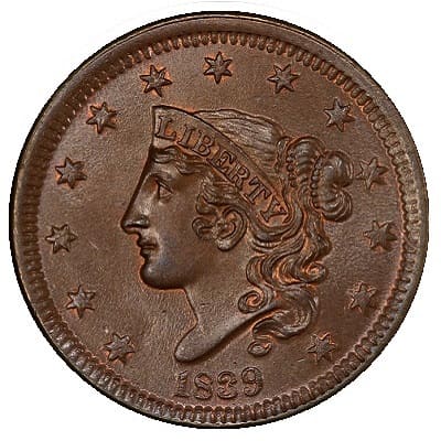 US 1839 Cent