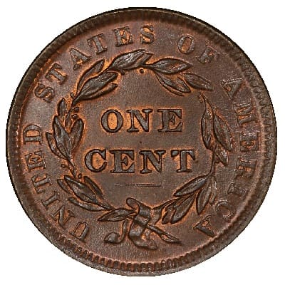 US 1839 Cent Value