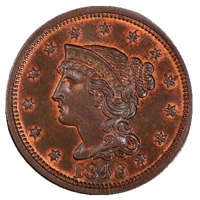 US 1846 Cent