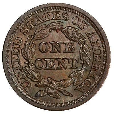 US 1847 Cent Value
