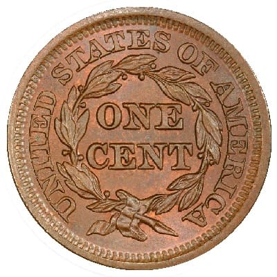 US 1850 Cent Value