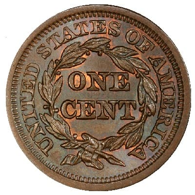 US 1851 Cent Value