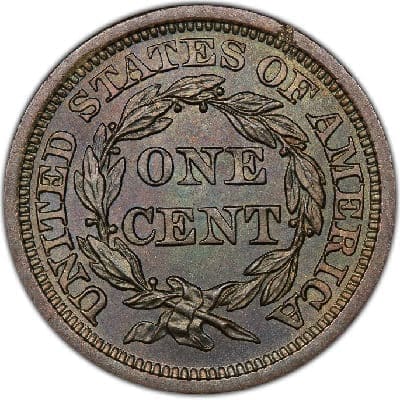 US 1855 Cent Value
