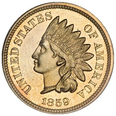 US 1859 Cent