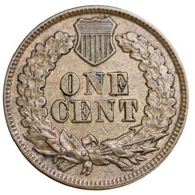 US 1863 Cent Value