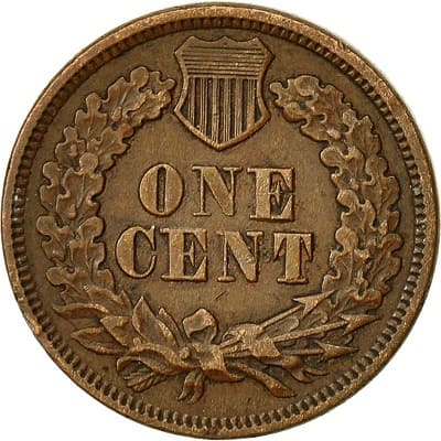 US 1868 Cent