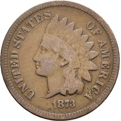 US 1873 Cent