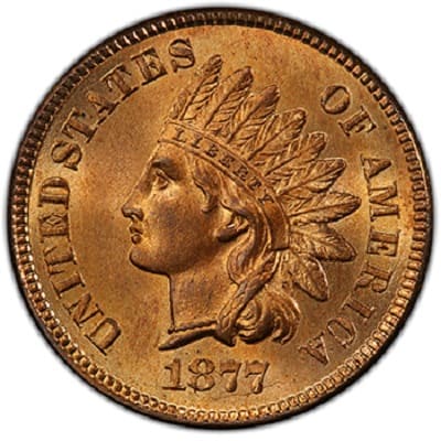 US 1877 Cent