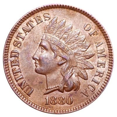 US 1880 Cent