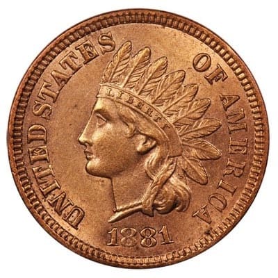 US 1881 Cent
