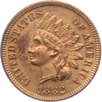 US 1882 Cent