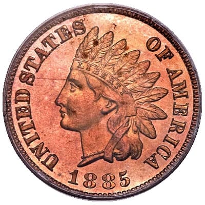 US 1885 Cent