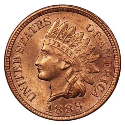 US 1889 Cent