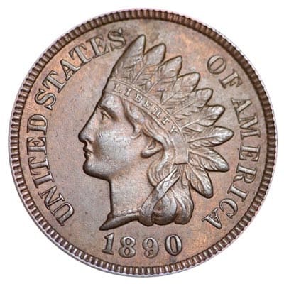 US 1890 Cent