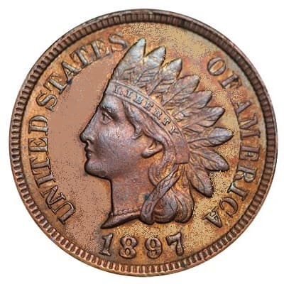 US 1897 Cent