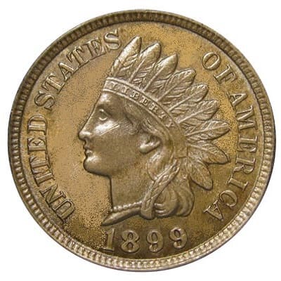 US 1899 Cent