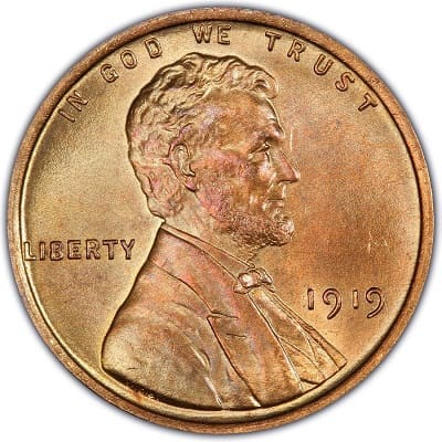US 1919 Cent