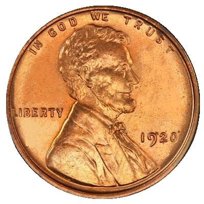 US 1920 Cent
