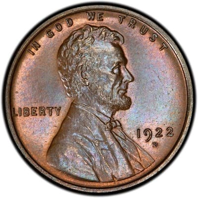 US 1922 Cent