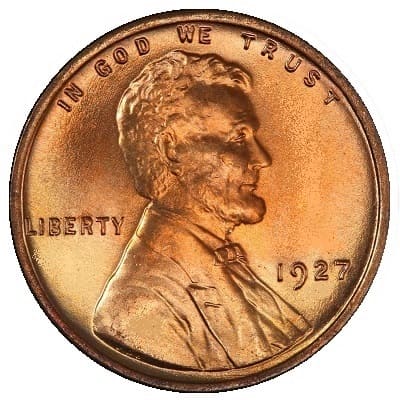 US 1927 Cent