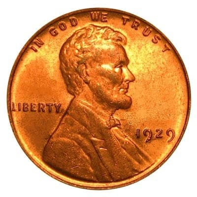 US 1929 Cent