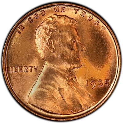 US 1935 Cent