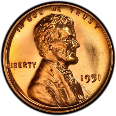 US 1951 Cent