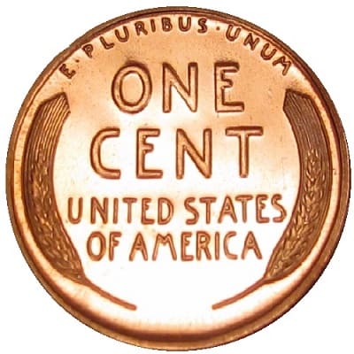 US 1955 Cent Value