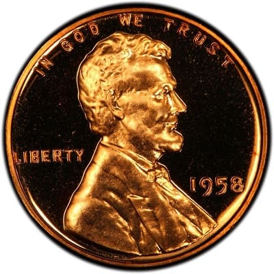US 1958 Cent
