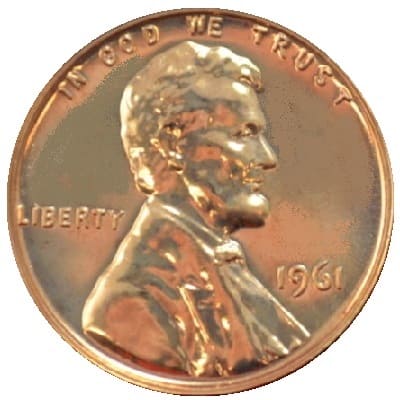 US 1961 Cent