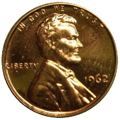 US 1962 Cent