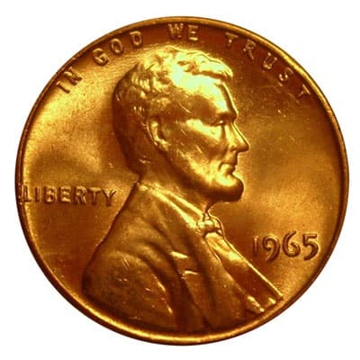 US 1965 Cent