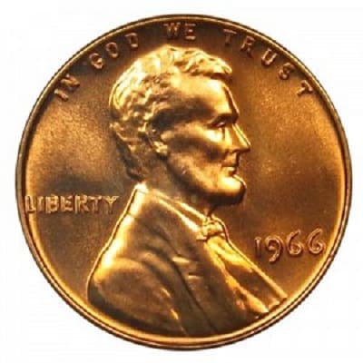 US 1966 Cent