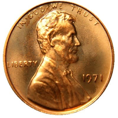 US 1971 Cent