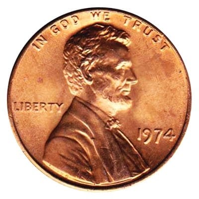 US 1974 Cent