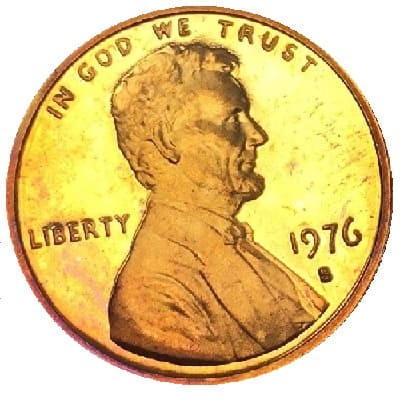 US 1976 Cent