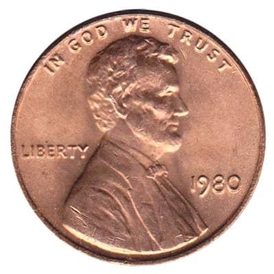 US 1980 Cent